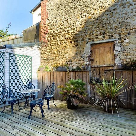 Grande maison de pecheur pour 10 terrasse parking Trouville-sur-Mer Extérieur photo